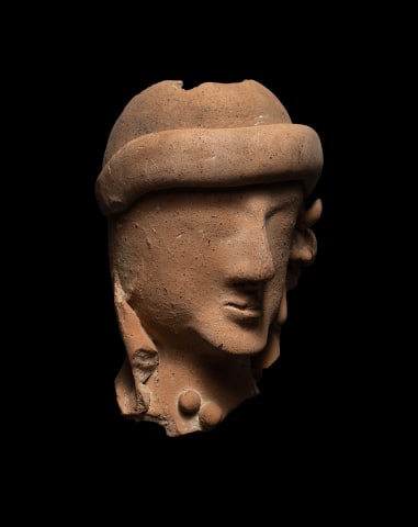 Cypriot female head, c.5th century BC