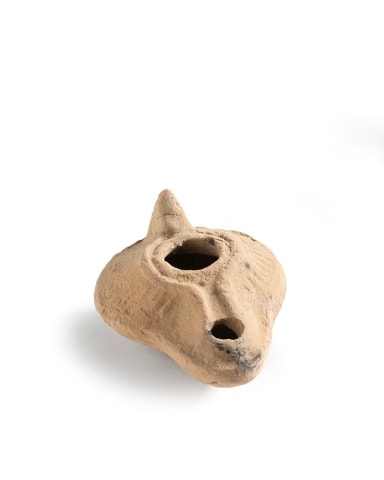 37. Byzantine lamp, Early Christian, c.5th century AD