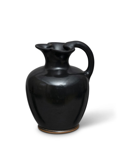 Greek black-glaze oinochoe, Athens, c.450 BC