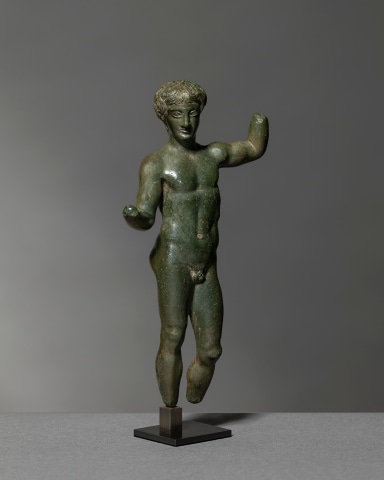 Greek statuette of a youth, Thessaly, c.420 BC