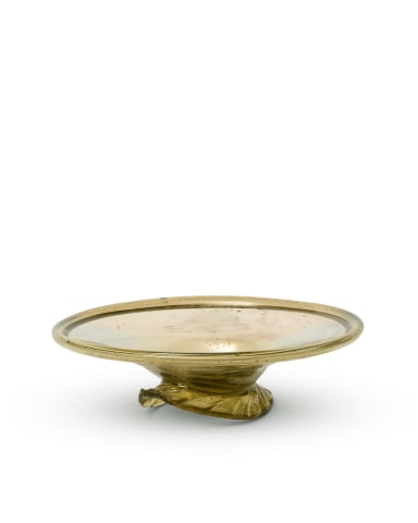 165. Roman oval footed dish, Egypt, Karanis, c.4th-5th century AD
