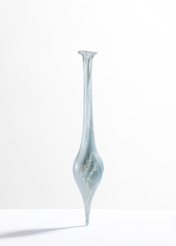 5. Roman marbled perfume flask, Eastern Mediterranean or Italy, 1st century AD
