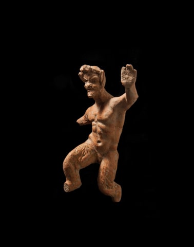 Hellenistic statuette of Pan dancing, Probably Sicily, 2nd-1st century BC