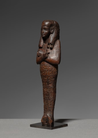 Egyptian shabti a priest of the god Min, New Kingdom, Late 18th Dynasty, c.1350 BC