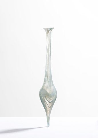 5. Roman marbled perfume flask, Eastern Mediterranean or Italy, 1st century AD