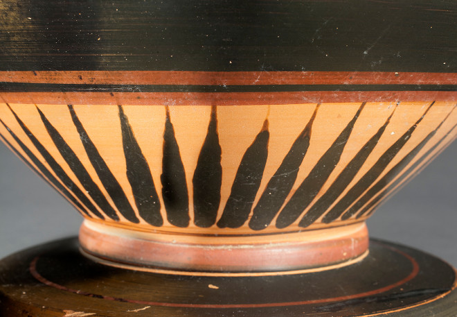 Greek black-figure eye amphora, Athens, c.530-520 BC, manner of the Antimenes Painter