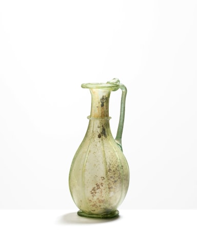 139. Roman strap handled jug, 1st century AD
