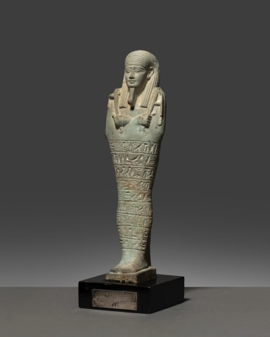Egyptian shabti for Horoudja, Late Dynastic Period, 30th Dynasty, c.380-343 BC