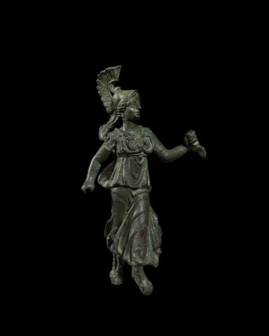 Roman statuette of Minerva, c.2nd-3rd century AD