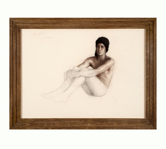 Claudio Bravo, Male Nude, Marrakesh, 1975