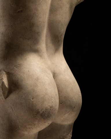 Roman life-size marble torso of a youth, c.2nd century AD