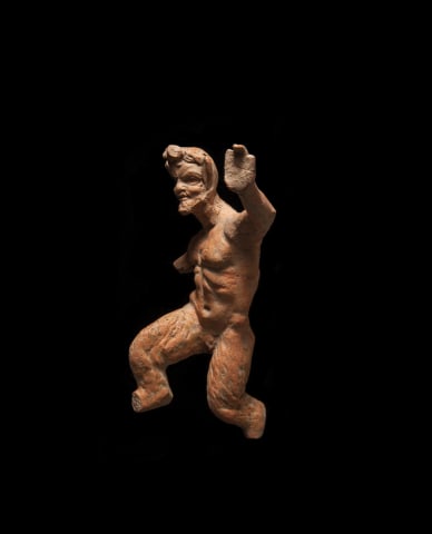 Hellenistic statuette of Pan dancing, Probably Sicily, 2nd-1st century BC