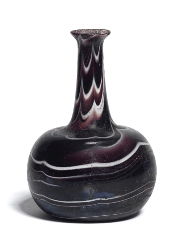 19. Roman marbled bottle, Eastern Mediterranean, Early 1st century AD