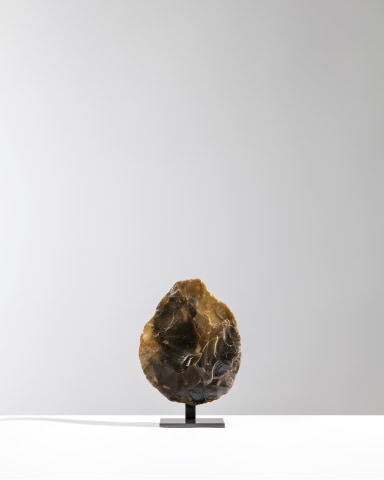 Acheulean ovate Handaxe, British, Lower Palaeolithic, c.400,000 BC, found in Kent
