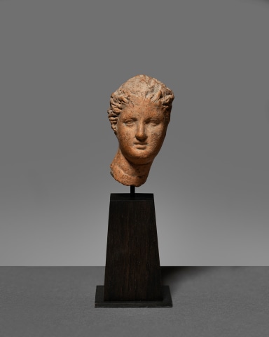 Greek female head, c.4th-2nd century BC