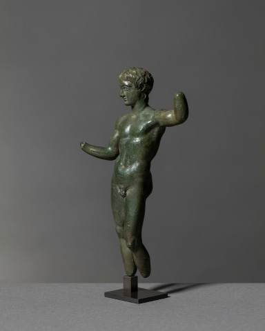 Greek statuette of a youth, Thessaly, c.420 BC