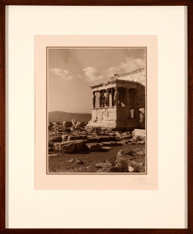 Elly Sougioultzoglou-Seraidari, called 'Nelly's', The Caryatids, Erectheum, Acropolis, c.1930