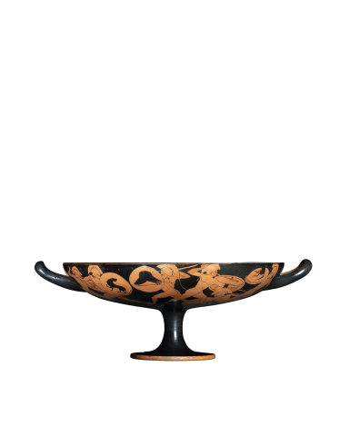 Greek red-figure kylix (Type B), with youth in tondo, Athens, c.510-500 BC, attributed to the Bonn Painter