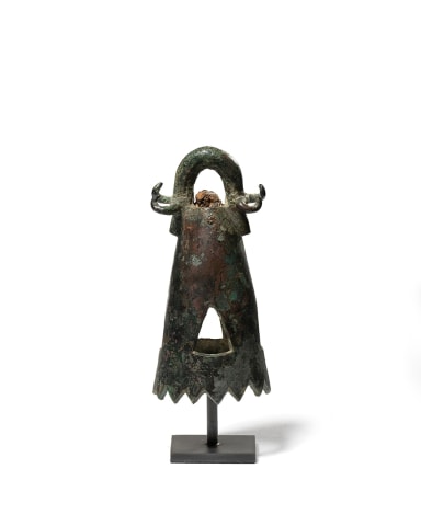 12. Luristan bell, 1st millennium BC