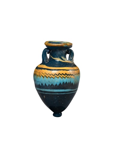 167. Greek core-form amphoriskos, Eastern Mediterranean, late 6th-early 5th century BC