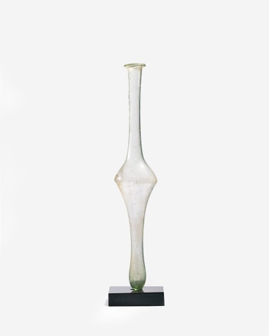 43. Roman pipette-shaped flask, 1st-3rd century AD