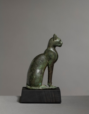 Egyptian cat, Late Dynastic Period, 26th Dynasty, c.664-525 BC