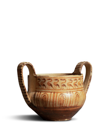 Greek kantharos, Late Geometric Period, c.8th-7th century BC