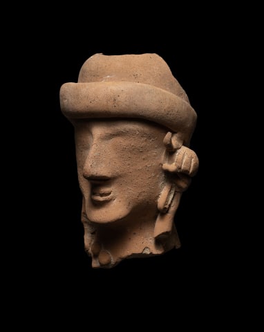 Cypriot female head, c.5th century BC