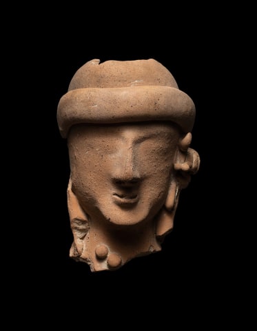 Cypriot female head, c.5th century BC
