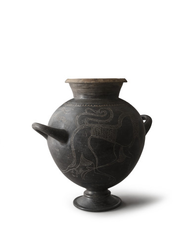 Central Italian stamnos, Probably Faliscan, Capena, c.630-600 BC