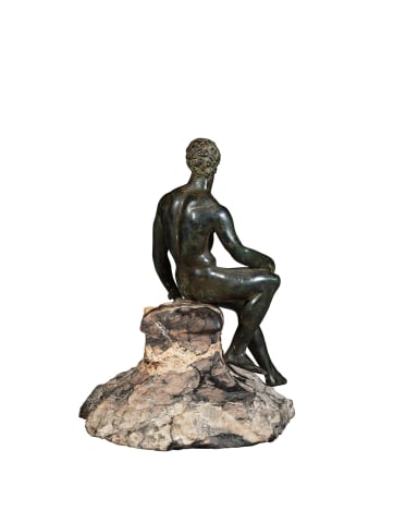 Roman seated Mercury, 1st century AD
