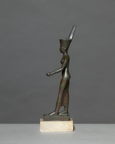 Egyptian statuette of Neith, Late Dynastic Period, 26th-31st Dynasty, c.664-332 BC