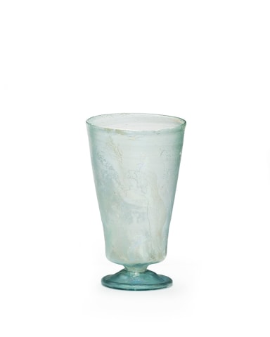 92. Roman stemmed beaker, 4th-6th century AD