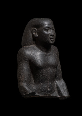 Egyptian bust of Djed-Hor-Iuf-Ankh, Late Dynastic Period, 26th Dynasty, c.664-525 BC