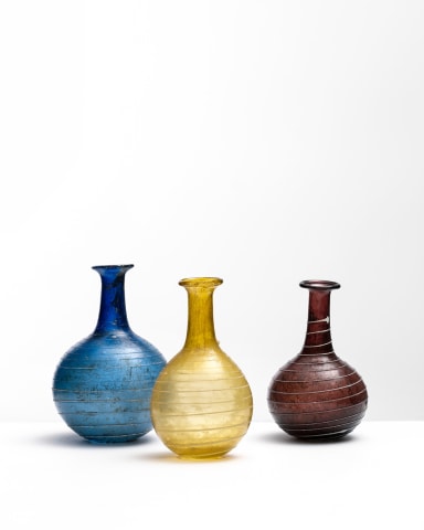 40. Roman bottle with trailing, 1st century AD