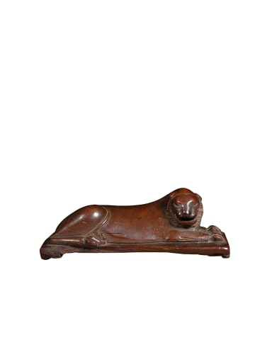 Egyptian figure of a recumbent lion, Late Dynastic Period, 27th Dynasty, c. 525-404 BC