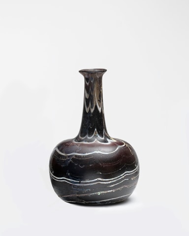 19. Roman marbled bottle, Eastern Mediterranean, Early 1st century AD