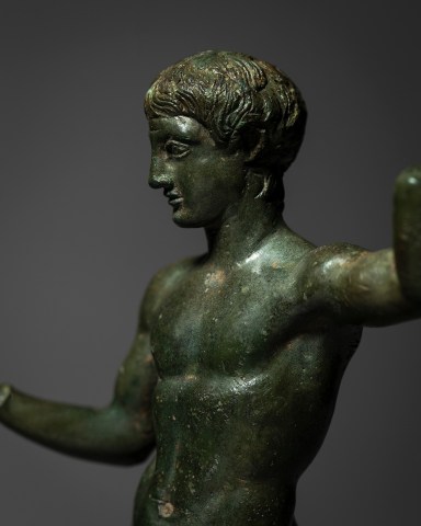 Greek statuette of a youth, Thessaly, c.420 BC