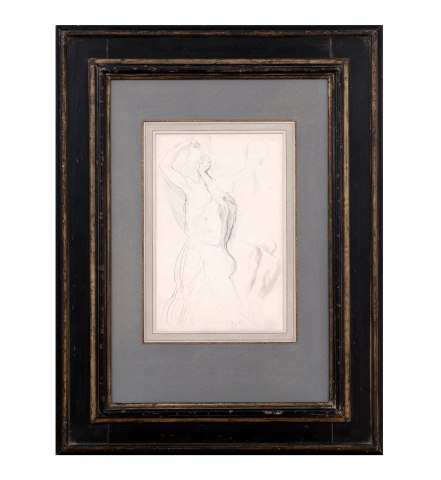 Edgar Degas, 4. Four Anatomy Studies, After the Old Masters, c.1856-59