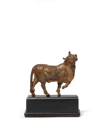 4. Roman statuette of a bull, c.1st-2nd century AD