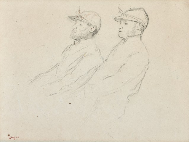 Edgar Degas, Deux Jockeys