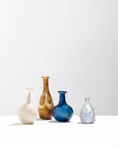 99. Roman spherical bottle, 1st-3rd century AD