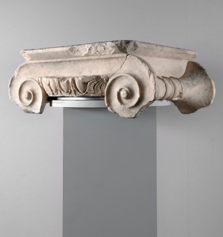 Greek Ionic capital, c.5th century BC