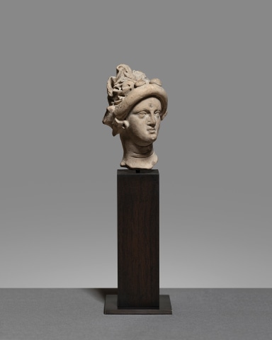 Greek head of a woman, Late 5th-4th century BC