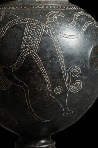 Central Italian stamnos, Probably Faliscan, Capena, c.630-600 BC