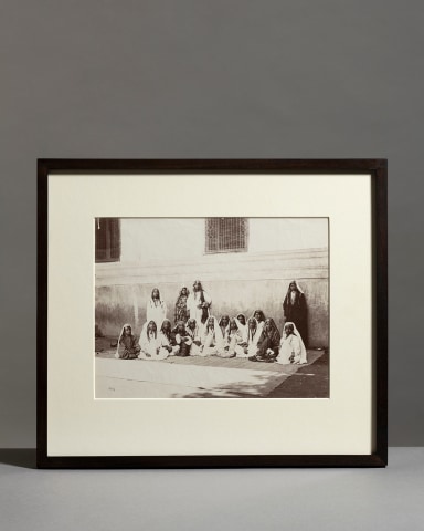 Samuel Bourne, Group of Kashmiri Women, Srinigar, Kashmir Province, India, 1863-1870