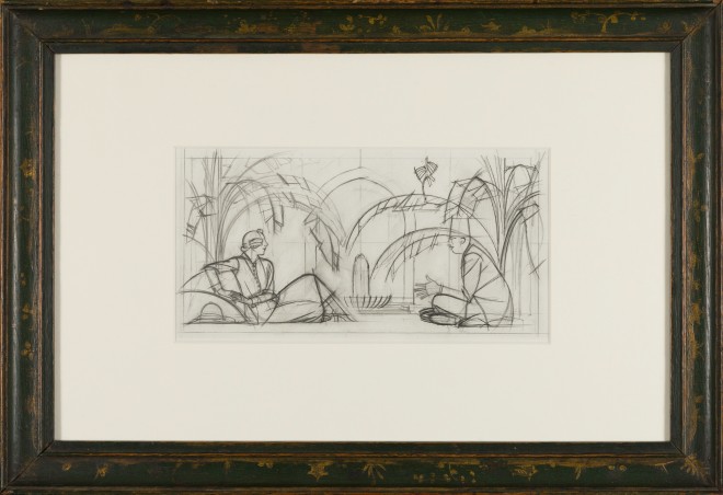 Bernard Boutet de Monvel, Under the Banana Tree, c.1920s