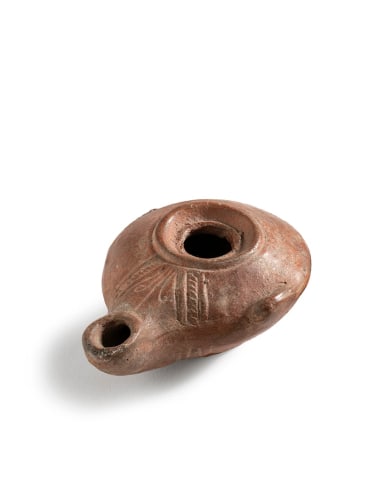 39. Romano-Egyptian lamp of dolphin type, Egypt, c.1st century BC