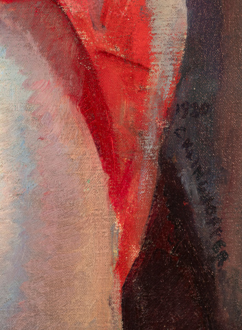 Clara Klinghoffer, Portrait of the artist Pratima Devi Tagore (1893-1969)