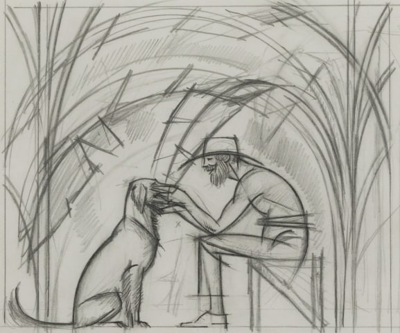 Bernard Boutet de Monvel (French, 1881-1949), Bon Chien!, 1920